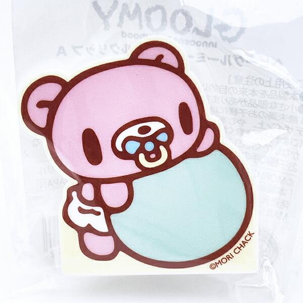 GLOOMY(グルーミー) ベビーグルーミー アクリルクリップ おしゃぶり 文具 日･･･