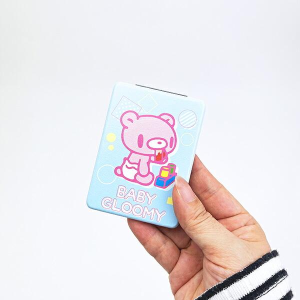 GLOOMY(グルーミー) ベビーグルーミー 両面鏡 (ブルー) 商品画像4：キャラグッズPERFECT WORLD TOKYO