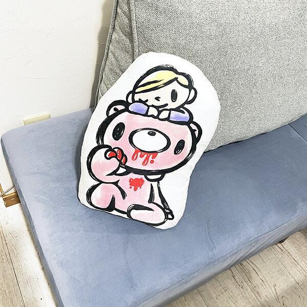 GLOOMY(グルーミー) クッション 墨絵ver 日本製 商品画像4：キャラグッズPERFECT WORLD TOKYO