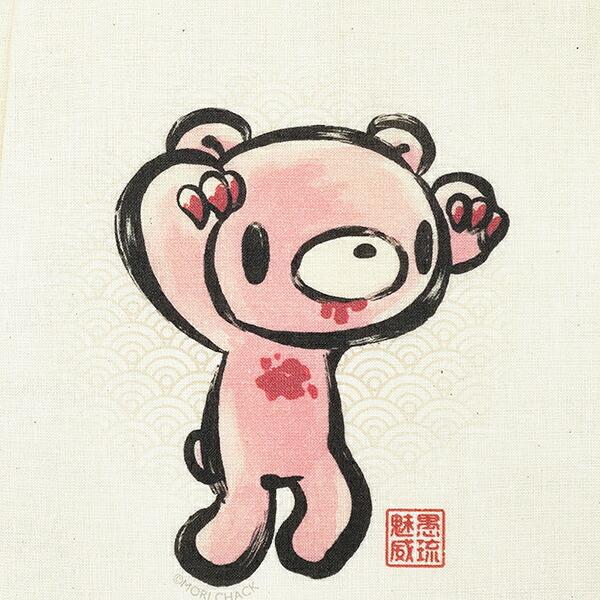 GLOOMY(グルーミー) 巾着 墨絵ver.A 商品画像2：キャラグッズPERFECT WORLD TOKYO