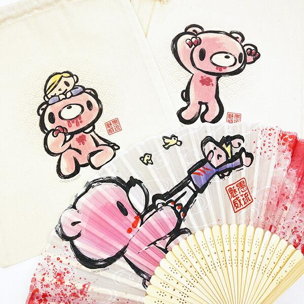 GLOOMY(グルーミー) 巾着 墨絵ver.A 商品画像4：キャラグッズPERFECT WORLD TOKYO