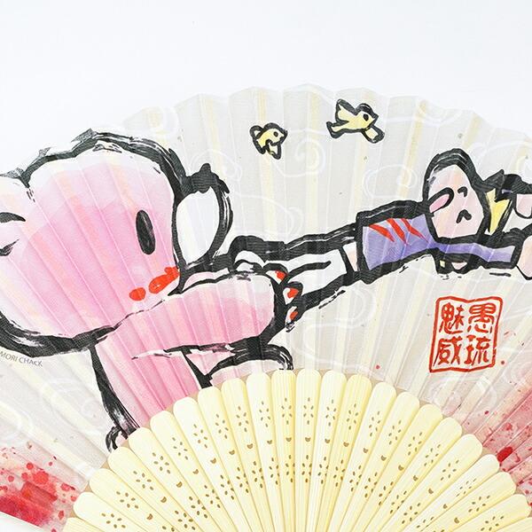 GLOOMY(グルーミー) 扇子 墨絵ver. 商品画像2：キャラグッズPERFECT WORLD TOKYO