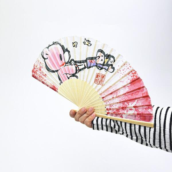 GLOOMY(グルーミー) 扇子 墨絵ver. 商品画像4：キャラグッズPERFECT WORLD TOKYO