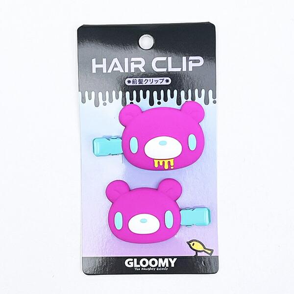 GLOOMY(グルーミー) ヘアクリップ (パープル) サイバーポップver.