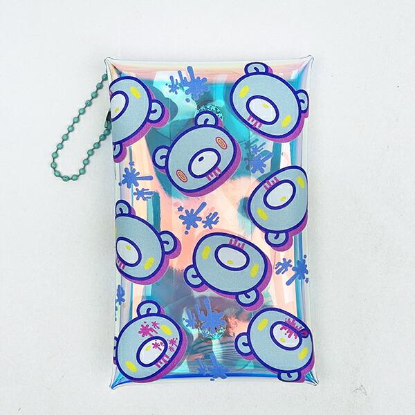 GLOOMY(グルーミー) クリアマルチケースB サイバーポップver. (ライトグリー･･･