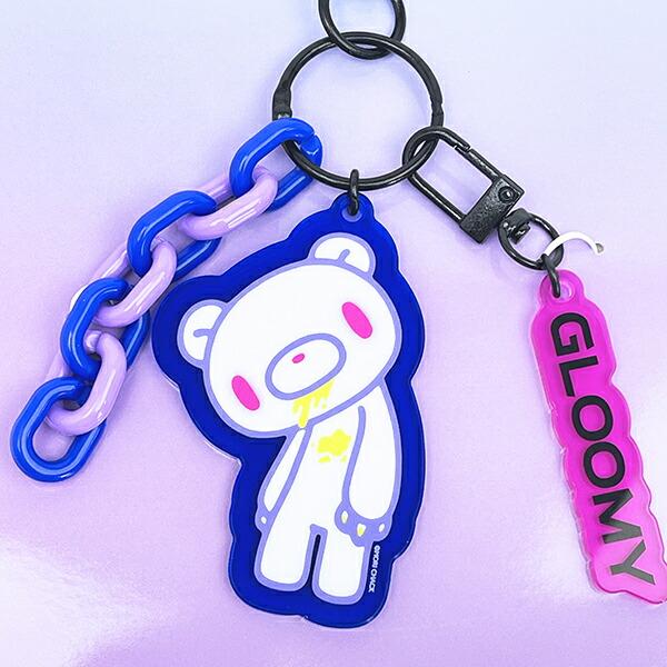 GLOOMY(グルーミー) アクリルチャームキーホルダーB サイバーポップver. (ピンク) 商品画像2：キャラグッズPERFECT WORLD TOKYO