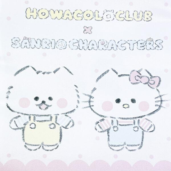 ほわころくらぶ × サンリキャラクターズ (ほわころちゃん＆ハローキティ) 巾着 Sanrio 商品画像2：キャラグッズPERFECT WORLD TOKYO