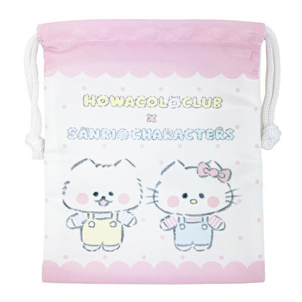ほわころくらぶ × サンリキャラクターズ (ほわころちゃん＆ハローキティ) 巾･･･