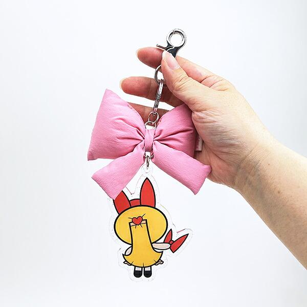 パワーパフガールズ ブロッサム ドレスボンチャーム (ピンク) パワパフ 商品画像4：キャラグッズPERFECT WORLD TOKYO
