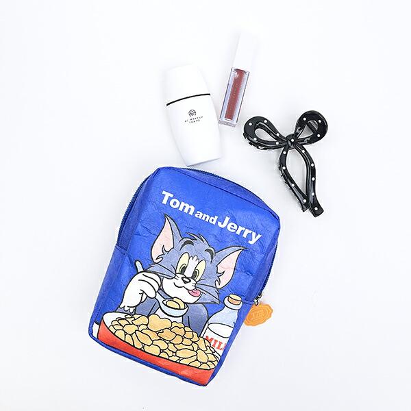 トムとジェリー トムのコーンフレークポーチ 商品画像5：キャラグッズPERFECT WORLD TOKYO