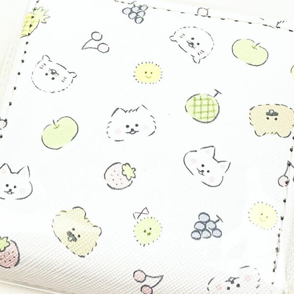 ほわころくらぶ ミニウォレット ホワイト 財布 ミニ財布 商品画像2：キャラグッズPERFECT WORLD TOKYO