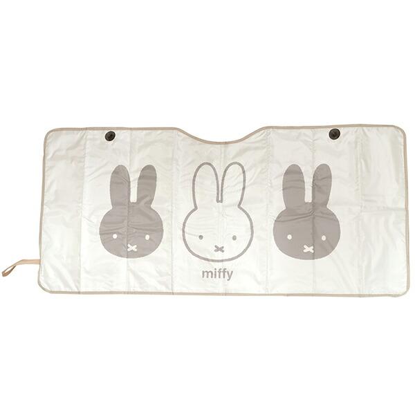 ミッフィー miffy パタパタサンシェード カー用品 日よけ