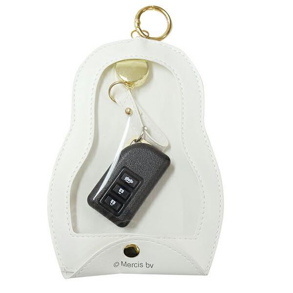 ミッフィー PU スマートキークロッシュ ミッフィーホワイト カー用品 鍵 miffy 商品画像3：キャラグッズPERFECT WORLD TOKYO