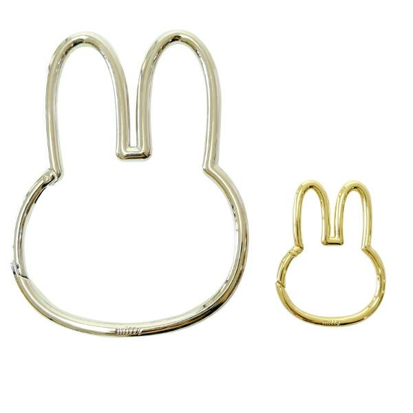 ミッフィー miffy カラビナスマートキーホルダー ゴールド ストラップ フェイス カー用品 商品画像3：キャラグッズPERFECT WORLD TOKYO