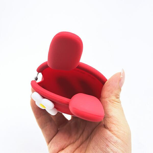 サンリオ マイメロディ mimi POCHIBI(ミニポチビ) (レッド) コインケース お財布 Sanrio 商品画像4：キャラグッズPERFECT WORLD TOKYO