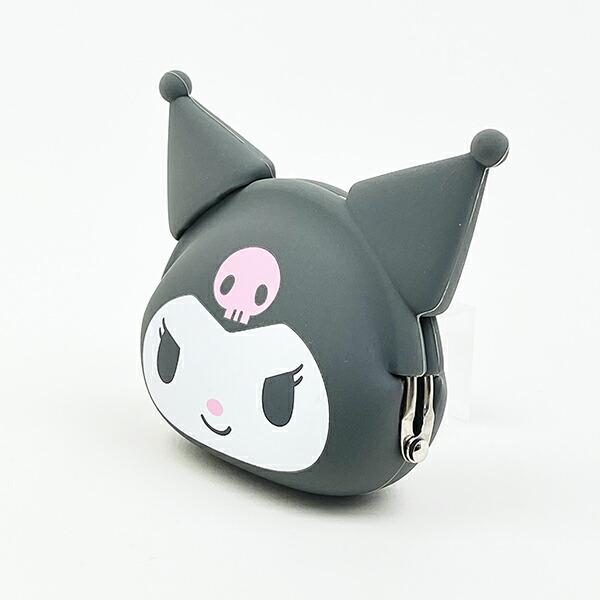 サンリオ クロミ シリコンがまぐちポーチ mimi POCHI ブラック Sanrio 商品画像3：キャラグッズPERFECT WORLD TOKYO