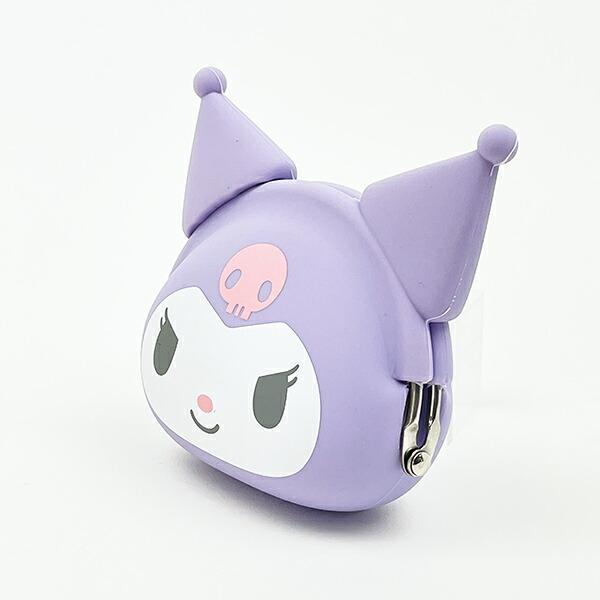 サンリオ クロミ シリコンがまぐちポーチ mimi POCHI パープル Sanrio 商品画像3：キャラグッズPERFECT WORLD TOKYO