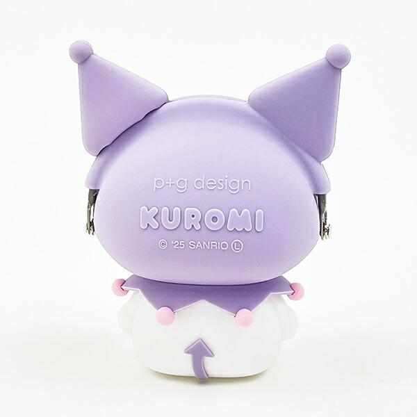 サンリオ クロミ お座り型シリコンがまぐちポーチ 3D POCHI パープル Sanrio 商品画像4：キャラグッズPERFECT WORLD TOKYO