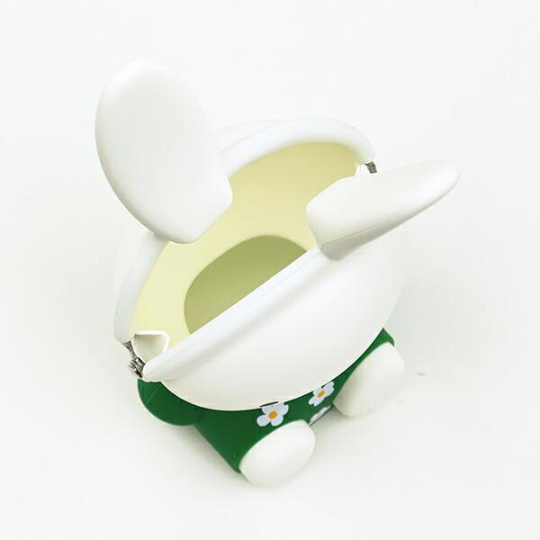 ミッフィー miffy シリコンがまぐちポーチ 3D POCHI グリーン ポーチ 商品画像5：キャラグッズPERFECT WORLD TOKYO