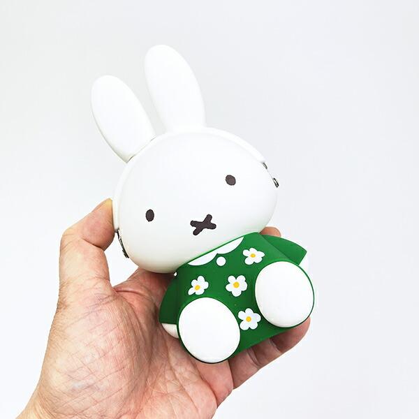 ミッフィー miffy シリコンがまぐちポーチ 3D POCHI グリーン ポーチ 商品画像6：キャラグッズPERFECT WORLD TOKYO