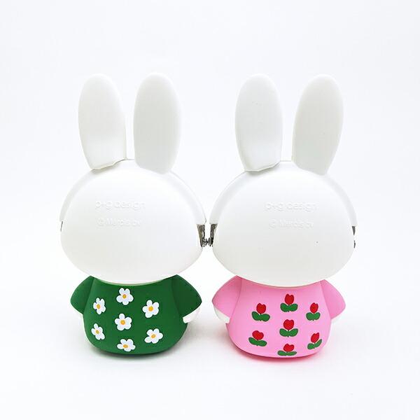 ミッフィー miffy シリコンがまぐちポーチ 3D POCHI グリーン ポーチ 商品画像9：キャラグッズPERFECT WORLD TOKYO