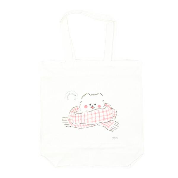 ほわころくらぶ ホワイトトート マフラー バッグ