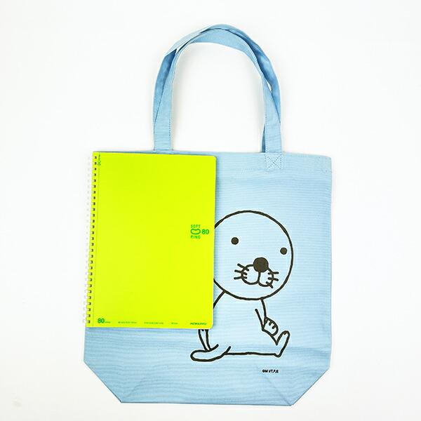 ぼのぼの ビッグプリントカラートート ぼのぼの バッグ 商品画像3：キャラグッズPERFECT WORLD TOKYO