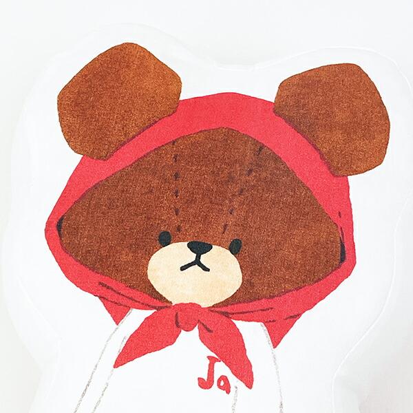 くまのがっこう アップルジャッキー ダイカットクッション 商品画像2：キャラグッズPERFECT WORLD TOKYO