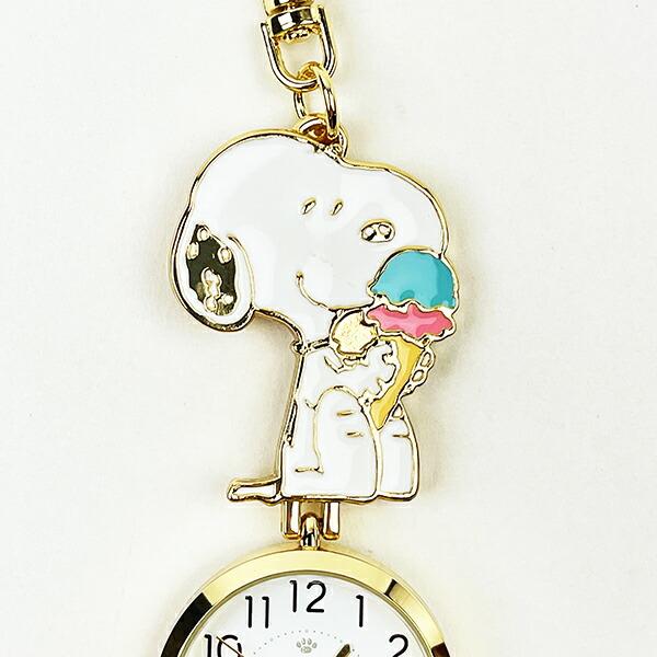 スヌーピー キーチャームウォッチ アイス 時計 キーホルダー  SNOOPY 商品画像4：キャラグッズPERFECT WORLD TOKYO