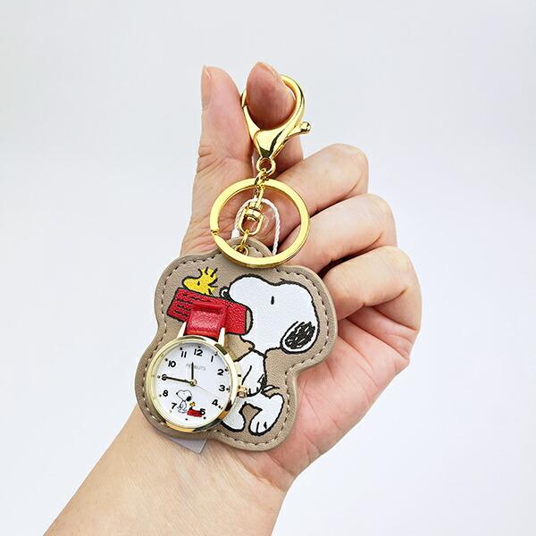 スヌーピー ダイカットチャームウォッチ グレー 時計 SNOOPY 商品画像4：キャラグッズPERFECT WORLD TOKYO