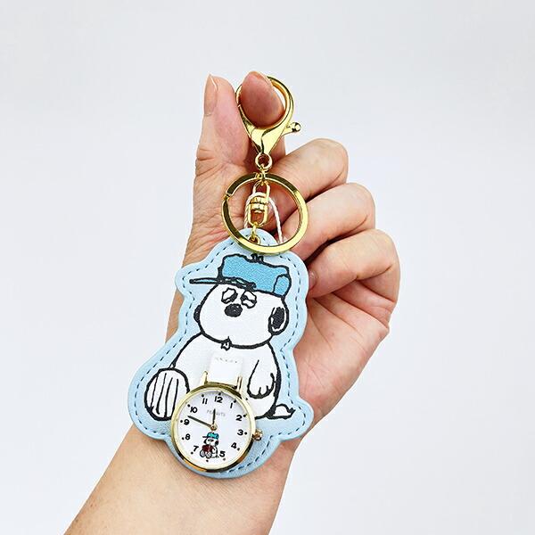 スヌーピー オラフ ダイカットチャームウォッチ ライトブルー 時計 SNOOPY 商品画像4：キャラグッズPERFECT WORLD TOKYO