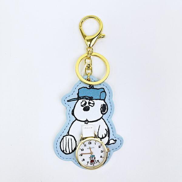 スヌーピー オラフ ダイカットチャームウォッチ ライトブルー 時計 SNOOPY