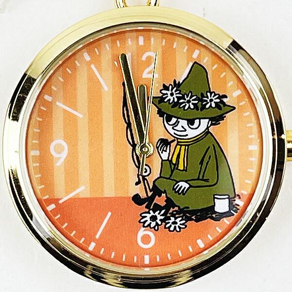 ムーミン チャーム付き キーチェーンウォッチ スナフキン 時計 キーホルダー  MOOMIN 商品画像2：キャラグッズPERFECT WORLD TOKYO