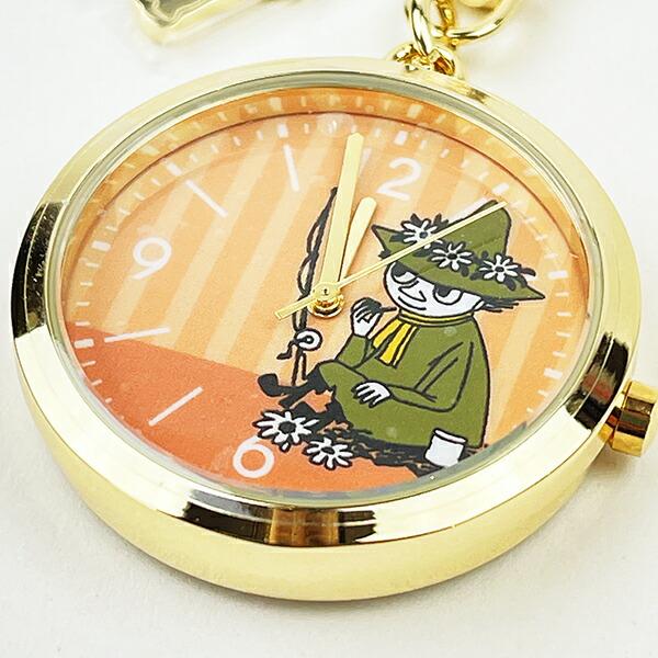 ムーミン チャーム付き キーチェーンウォッチ スナフキン 時計 キーホルダー  MOOMIN 商品画像3：キャラグッズPERFECT WORLD TOKYO