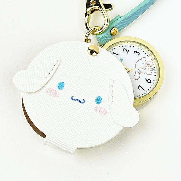 サンリオ シナモロール フェイスダイカットウォッチ(ブルー) 時計 Sanrio シナモン 商品画像2：キャラグッズPERFECT WORLD TOKYO
