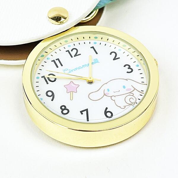 サンリオ シナモロール フェイスダイカットウォッチ(ブルー) 時計 Sanrio シナモン 商品画像4：キャラグッズPERFECT WORLD TOKYO