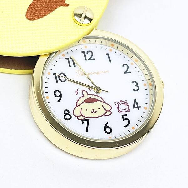 サンリオ ポムポムプリン フェイスダイカット ウォッチ 時計 Sanrio 商品画像3：キャラグッズPERFECT WORLD TOKYO