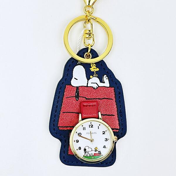 スヌーピー ダイカットチャームウォッチ ネイビー 時計 SNOOPY 商品画像2：キャラグッズPERFECT WORLD TOKYO