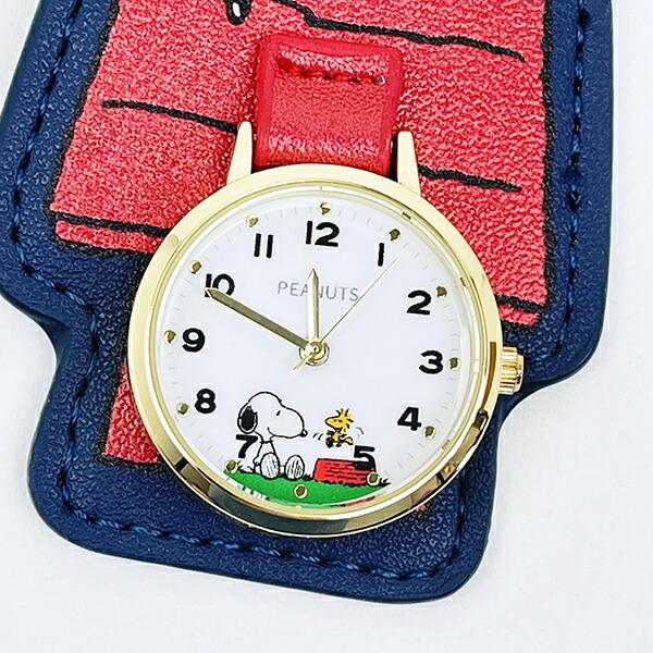 スヌーピー ダイカットチャームウォッチ ネイビー 時計 SNOOPY 商品画像3：キャラグッズPERFECT WORLD TOKYO