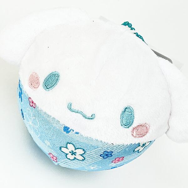 サンリオ シナモロール ぬくい～ず 和風 マスコット シナモン Sanrio 商品画像2：キャラグッズPERFECT WORLD TOKYO