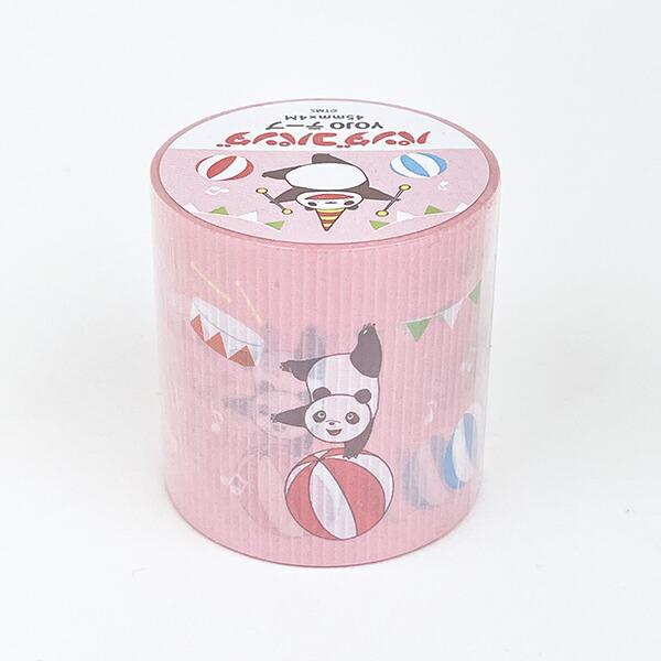 パンダコパンダ YOJOテープ(サーカス) 文具 日本製 商品画像2：キャラグッズPERFECT WORLD TOKYO