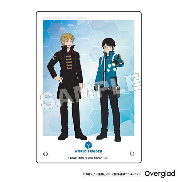 ワールドトリガー 三雲修&出水公平 アクリルパネル 自主練ver. 日本製 推し活