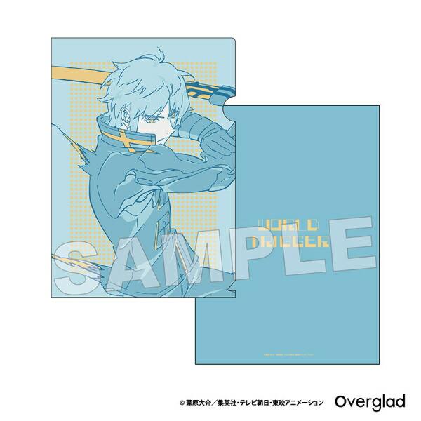 ワールドトリガー 烏丸京介 A4クリアファイル (ブルー) Mixing Colors 文具 ･･･
