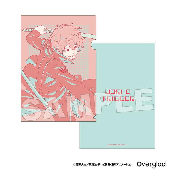 ワールドトリガー 太刀川慶 A4クリアファイル (レッド×グリーン) Mixing Col･･･