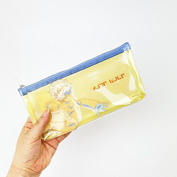 ワールドトリガー 空閑遊真 PVCポーチ (イエロー×ブルー) Mixing Colors 商品画像4：キャラグッズPERFECT WORLD TOKYO
