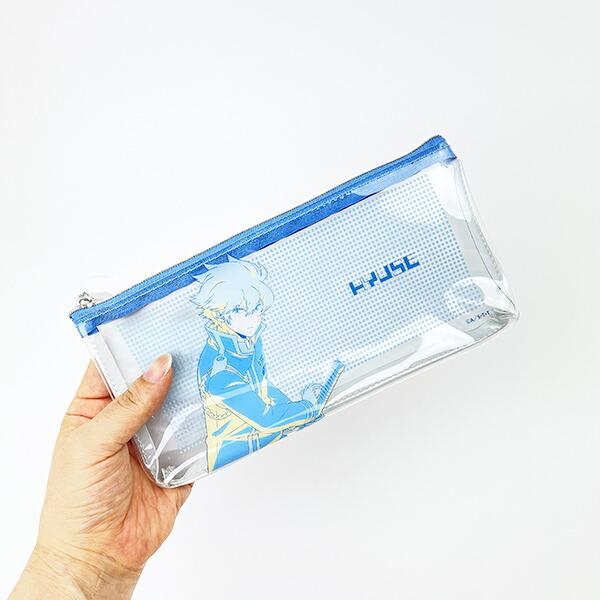ワールドトリガー ヒュース PVCポーチ (ブルー) Mixing Colors 商品画像4：キャラグッズPERFECT WORLD TOKYO