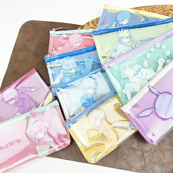 ワールドトリガー 風間蒼也 PVCポーチ (ブルー×イエロー) Mixing Colors 商品画像6：キャラグッズPERFECT WORLD TOKYO