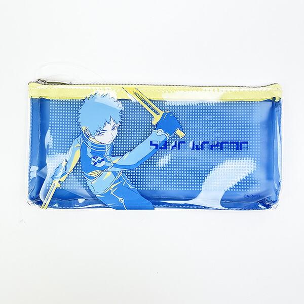 ワールドトリガー 風間蒼也 PVCポーチ (ブルー×イエロー) Mixing Colors