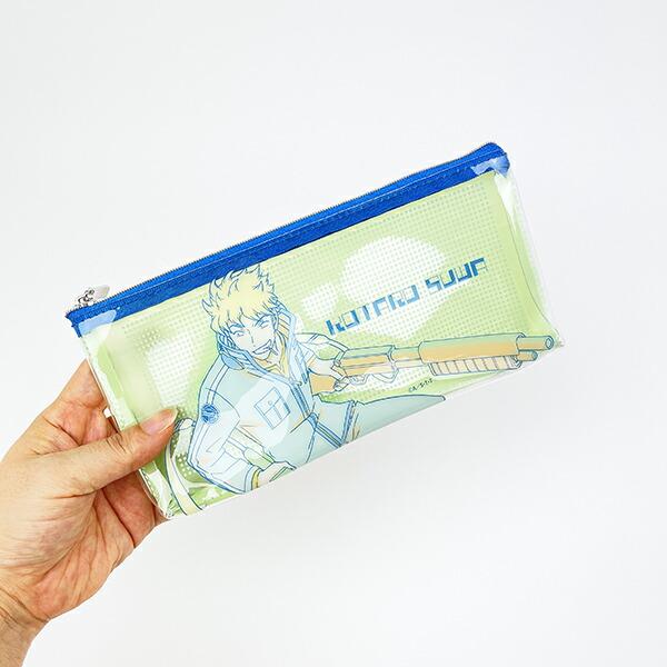 ワールドトリガー 諏訪洸太郎 PVCポーチ (グリーン×ブルー) Mixing Colors 商品画像4：キャラグッズPERFECT WORLD TOKYO