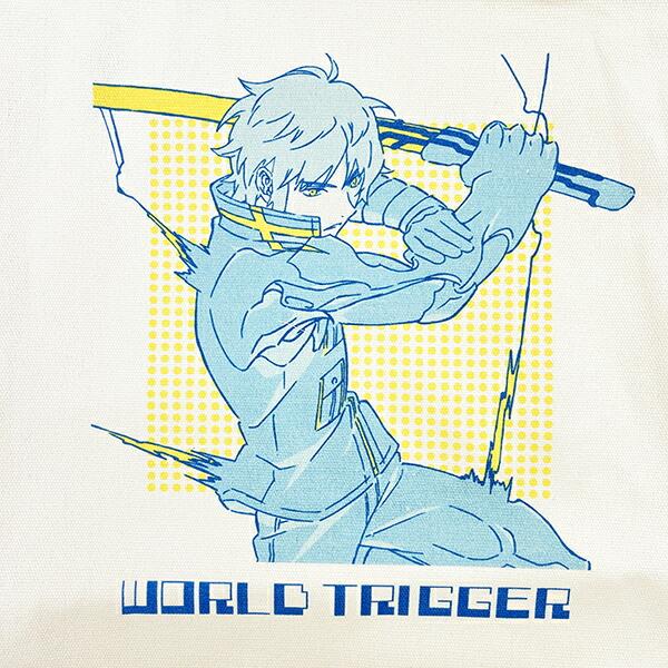 ワールドトリガー 烏丸京介 トートバッグ (ブルー) Mixing Colors 商品画像2：キャラグッズPERFECT WORLD TOKYO
